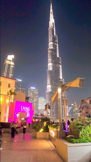 Burj Khalifa MixedGlow Walk | Dubai Mall Urban Combo 4K ☀️✨ #4k #viral #travel #dubai #shorts #uae