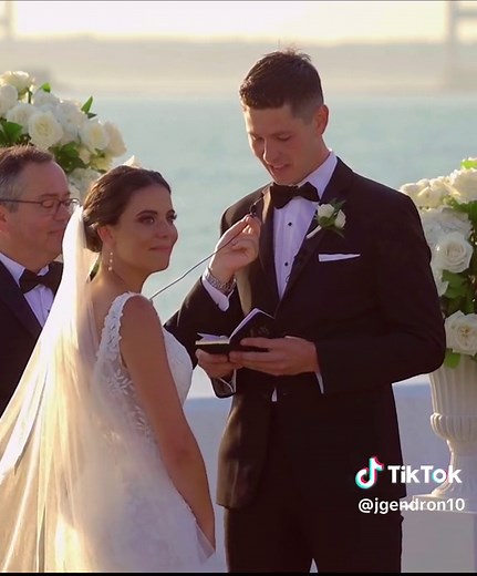 Emotional Wedding Vows for Highschool Sweethearts | Tearful Groom's Vows