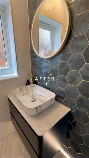 Cloakroom Before and After