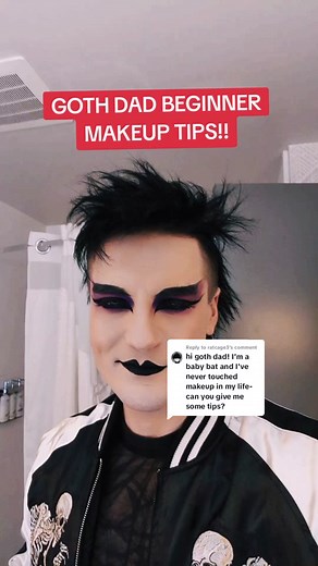 Goth Dad Makeup Tutorial for Beginners