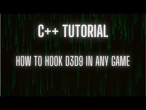 How to Hook D3D9 EndScene - C++ Tutorial