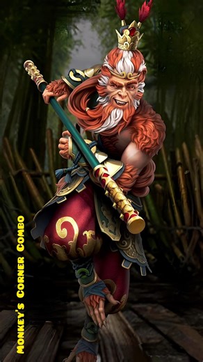 MONKEY'S Corner Combo Are UNPREDICTABLE👿~ Shadow Fight Arena#shadowfightarena #youtubeshorts