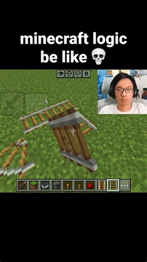 minercraft logic 🤟 #minecraft #minecraft7 #minecraftshorts #memes #minecraftrealistic #gaming