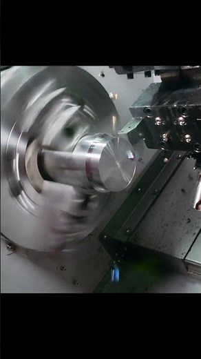 NL3500BSY Cuts 4140 PH Steel | CNC Turning Demo | Part 1 #cnc #cncmachining #cnclathe