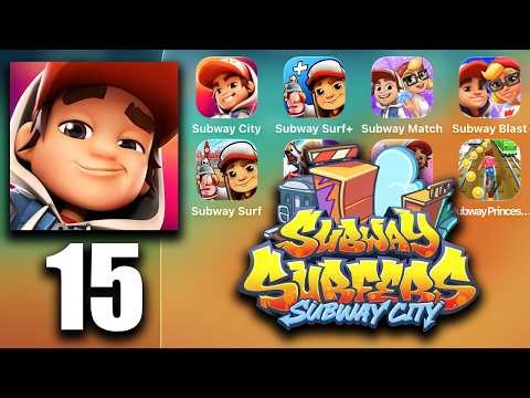 Subway Surfers City - Tagbot Endless Run for HighScore - Gameplay, Walkthrough (iOS,Android) Part 15