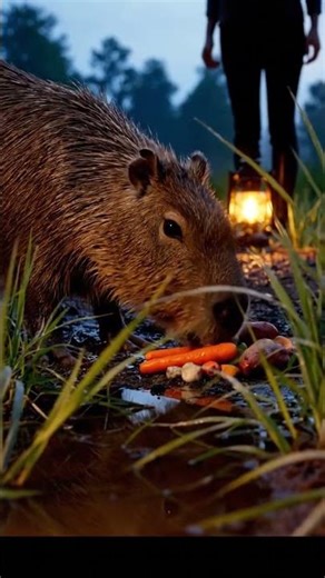 The River That Led the Way and The Journey Home.#capybara #shorts