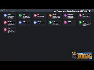 Tutorial How to add a Device Using SMARTPSS on a PC