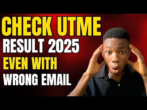 How to Check 2025 JAMB Result with or without Correct Email | JAMB Portal + SMS Method Explained!"