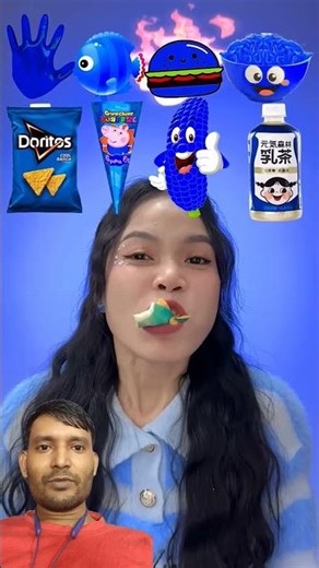 blue magic and Fun jelly challenge video #viralvideo