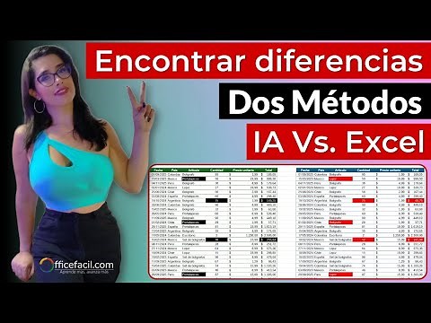 Cómo encontrar las diferencias entre dos tablas en Excel⏳⚡