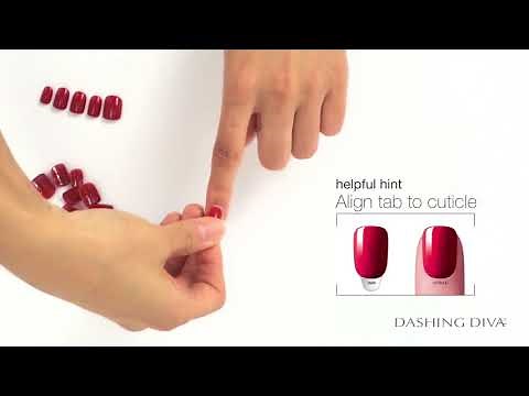 How to Apply & Remove Dashing Diva Magic Press Nails