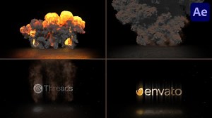 Download Fast Explosions Logo Reveal for After Effects - Videohive - aedownload.com