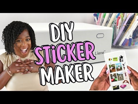 DIY Planner Stickers with Liene PixCut S1! 🌸 Spring Journal Plan With Me