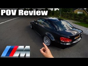 BMW 1M 1 Series M Coupe Review POV Test Drive