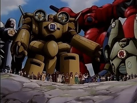 Super Robot Showcase: Raiden, Ryuujin, and Fuujin from "Kishin Corps" / スパロボショーケース：「機神兵団」の雷神と竜神と風神