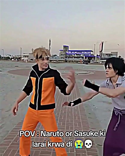 Naruto vs. Sasuke: The Rematch No One Asked For ! 🍜 ⚡ #Naruto #Sasuke