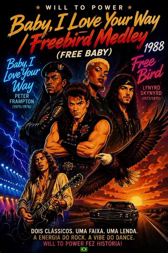 "Baby, I Love Your Way/Freebird Medley (Free Baby)" - Will To Power "B...