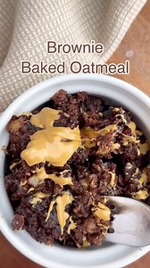I hope your toddler loves this brownie baked oatmeal! Here is the recipe: https://reallittlemeals.com/post/brownie-baked-oatmeal/ | Real Little Meals