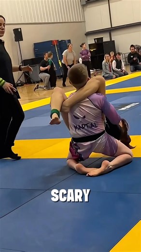 Deadly Triangle Choke 😳 #BJJ #shorts