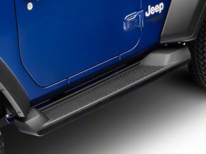 Mopar Jeep Wrangler Side Step Bars 82215145AB (18-26 Jeep Wrangler JL 2-Door) - Free Shipping