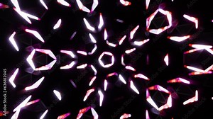 seamless loop Psychedelic 3D 4k kaleidoscope sacred geometry geometric patterns for live concert music video abstract trippy acid trance dmt lsd colorful art