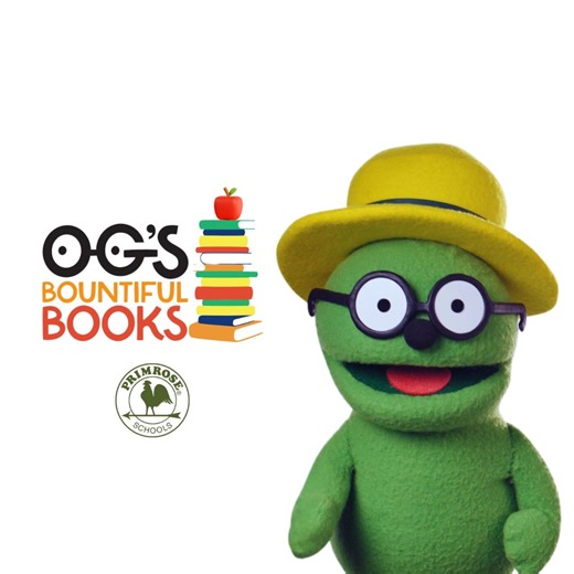 9.4K views · 40 reactions | Our Primrose Friend Og the bookworm helps teach children in Primrose classrooms lifelong lessons like caring for others! During his annual book drive, students practice compassion as they collect books that they'll donate to local children and families in need. ​ Send this post to the first person on your share list to help spread the joy of reading! ✨ | Primrose Schools | Facebook