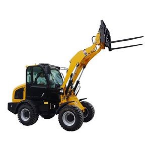 [Hot Item] Euro EPA Engineering Project Use Wheel Mini Small Loader with Breaker Hammer