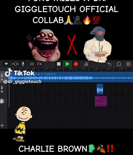 Yuno Miles x Dr. Giggletouch Official Collab: Charlie Brown Smile