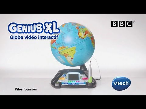 Genius XL Globe vidéo interactif Vtech "c'est parti pour l'exploration" Pub 15s