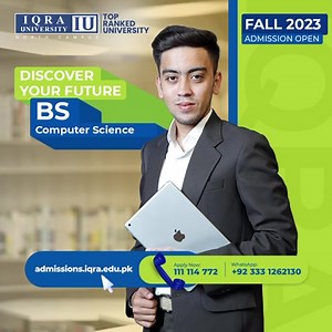 Computer science applications are used in almost all contemporary technology. Our computer science program give students the chance to learn through intensive learning experiences and develop the analytical skills necessary to excel in the workplace. APPLY TODAY: https://admissions.iqra.edu.pk/ #IqraUniversity #AdmissionsOpen #Applynow #iunc #iqrauniversitynorthcampus #iu #computerscience | Iqra University - North Campus