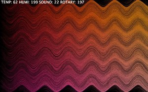 What happens when you mix temperature, humidity and sound? These students show you the artistic results, using the TI LaunchPad kit: http://bit.ly/2JUKCCZ | Texas Instruments