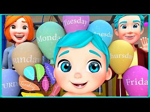 Days of the Week Adventure | Nursery Rhymes & Kids Songs | Super Luca Preschool Sign Language