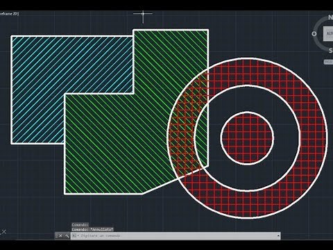 Comando Tratteggio - Retini - (Hatch) - AutoCAD