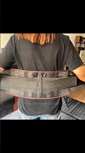 Say Goodbye To Lower Back Pain With This Support Belt! 🩺⚡️
