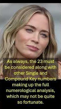 The Number 23 according to Chaldean Numerology by Linda Goodman
