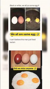 We’re all the same inside 😂 #lol #explained #egg