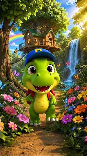 Meet Dino! 🦖 Welcome to Dino & Friends 🌈 | Fun Kids Animation
