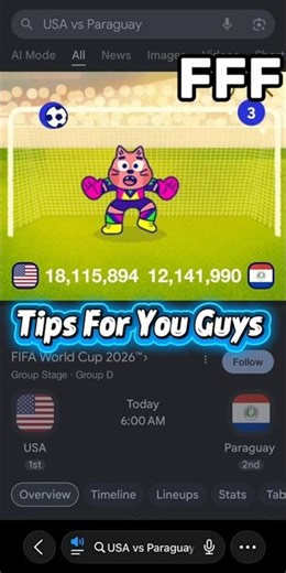Tips and Tricks to Get High Scores in Google MiniCup #highscore #fifaworldcup2026 #game #minicup