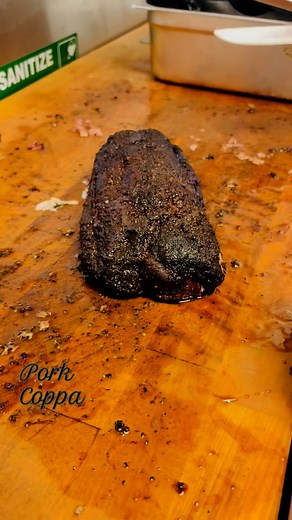 2.4K reactions · 22 shares | A new item that is quickly becoming a crowd favorite is our pork coppa. We hand cut this from the pork shoulder and collar. We smoke it for 7 hours and glaze it with our house sweet sauce. . . . . . . #smallbatchbbq #micksd #mississippi #bbq #cractbbq #pork #coppa | Micks’d Up Kitchen | Facebook