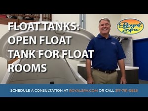 Open Float Tank for Float Rooms
