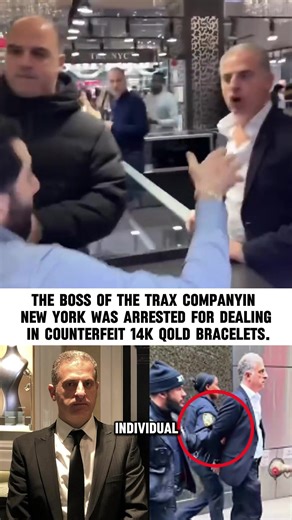 The boss of the Trax Companyin New York was arrested for dealing in counterfeit 14K qold bracelets.#fyp #foryou #news #breakingnews