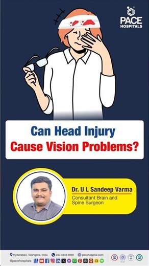 Can Head Injury Cause Vision Problems? | Vision Changes after Head Injury #headinjury