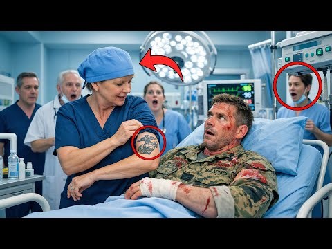 Marine Commander Refused Help… Until the Nurse Showed Her Unit Tattoo