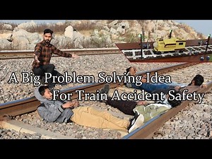 My First Vlog For Train Accident Prevention Science Project | Inspire Award Project Idea