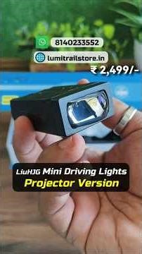 HJG Mini Driving Light Projector (H-S92): Latest Version with Red DRL & High-Power Output | HJG HS92