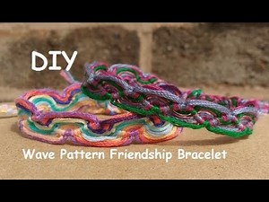 Peruvian Wave Friendship Bracelet Pattern [Tutorial]