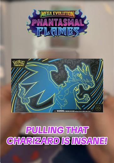 Pulling the Charizard SIR out of the Phantasmal Flames set is actually insane! What kind of luck do you have to have? 😮‍💨 @Pokémon Company Int’l #phantasmalflames #charizard #pokemoncommunity #pokemontiktok #pokemonpacks