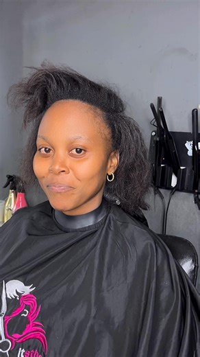 Sthe Itsthecut on Instagram: "Amber blond dry perm -Mohawk"