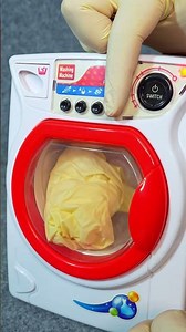 Satisfying with Unboxing & Review Miniature Washing Machine Toy Video | ASMR Videos