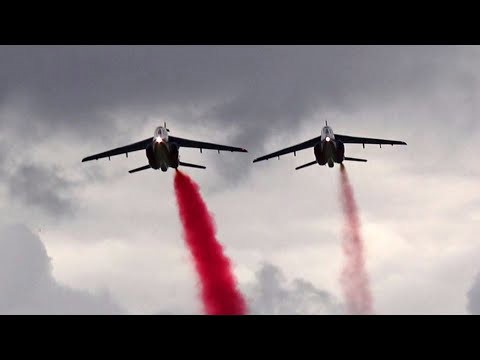 Alpha Jets Making Great Sounds at Biggin Hill Airshow